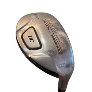 Nickent 3DX DC ironwood #4 Hybrid 21.5 degree w/ Graphite Aldila NV R-flex Shaft